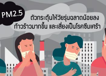 “PM2.5 ส่งผลอย่างไรต่อสุขภาพ”