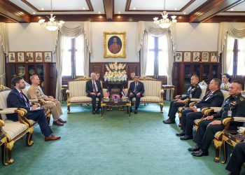 รมช.กห. ให้การต้อนรับเอกอัครราชทูตสหรัฐฯ ประจำประเทศไทย ย้ำความสัมพันธ์ด้านความมั่นคงและความร่วมมือรอบด้าน