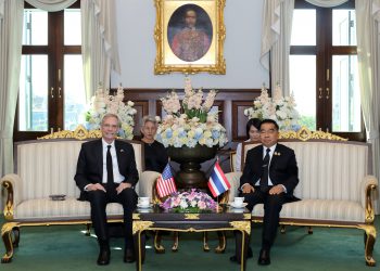 เอกอัครราชทูตสหรัฐอเมริกาประจำประเทศไทย เข้าเยี่ยมอำลา รัฐมนตรีว่าการกระทรวงกลาโหม – ตอกย้ำมิตรภาพไทย–สหรัฐฯ 🇹🇭🇺🇸 ก้าวสู่ปีที่ 193 อย่างมั่นคง